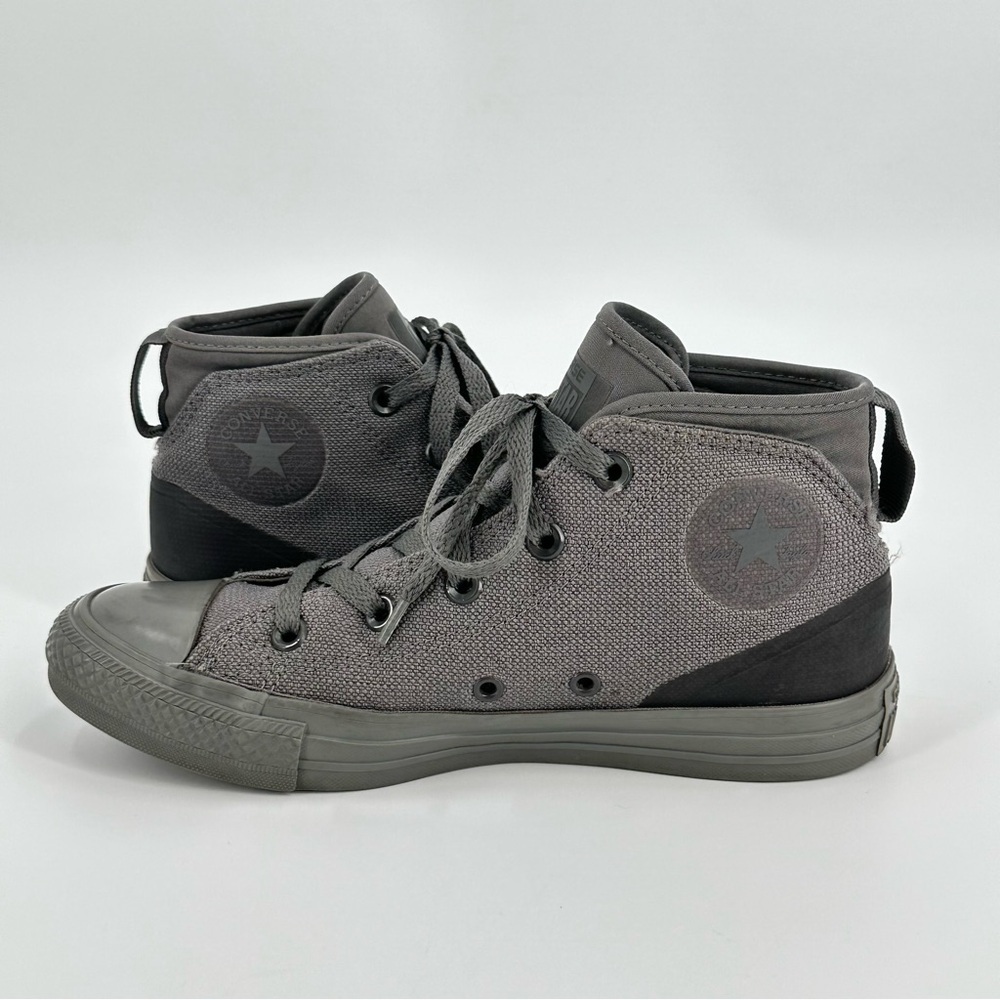 Converse All Star Syde Street High-Top Unisex Gray Sneakers Size W/7 M/5 - Picture 4 of 16